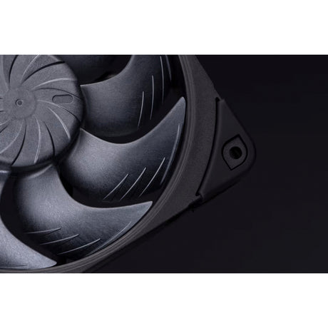 Noctua nf-a12x25 g2 pwm sx2-pp chromax.black case fans (zwart, 2 stuks, 120 x 120 x 25 mm)