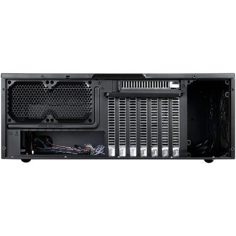 Silverstone sst-gd09b-c htpc behuizing (zwart | 1x usb-a | 1x usb-c)