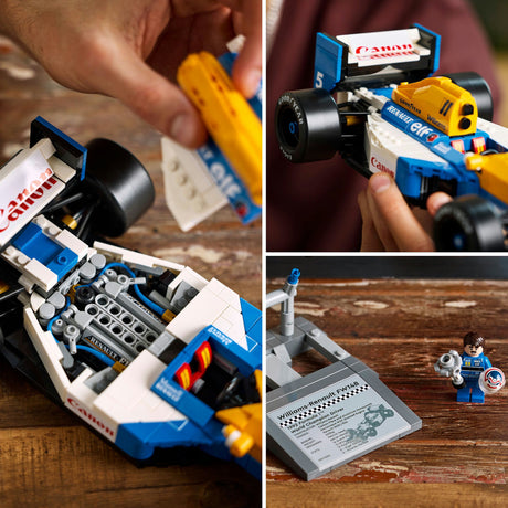 Lego icons williams racing fw14b en nigel mansell formule 1 auto - 10353