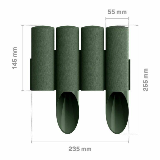 Cellfast tuinpalisade 4 el. 2,3 mb groene doos