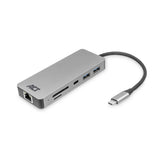 Act connectivity usb-c 4k docking station (aluminium, usb-c, hdmi, lan)
