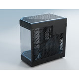 Hyte y60 midi tower behuizing (zwart | 3x usb-a | tempered glass)