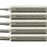 Wera tool-check modular micro 1, 21‑delig bitset (zwart groen)