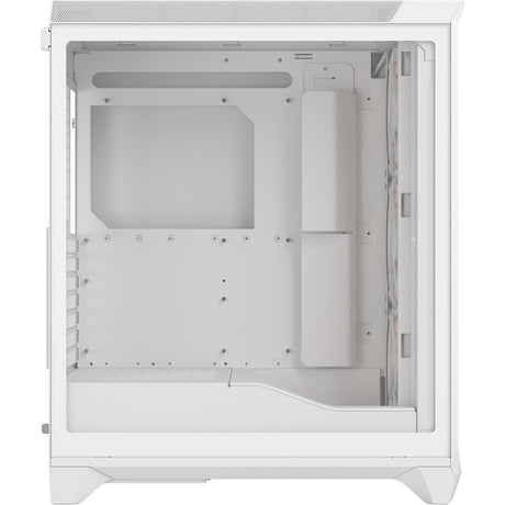 Fractal design meshify 3 rgb midi tower behuizing (wit | 2x usb-a | 1x usb-c | rgb | tempered glass)