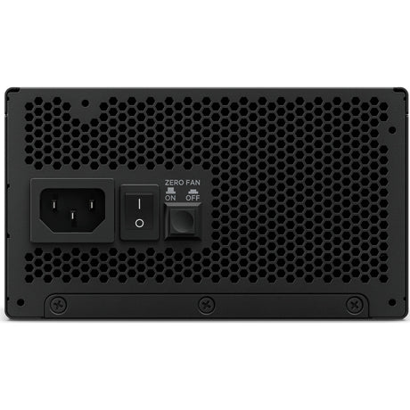 Nzxt c1000 gold atx 3.1 modulaire 1000 watt voeding (zwart, 1x 12v-2x6, 3x pcie)