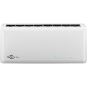 Goobay 8-poort gigabit ethernet switch (wit)