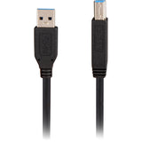 Sharkoon usb-a 3.2 gen 1 naar usb-b kabel (zwart, 2 meter)