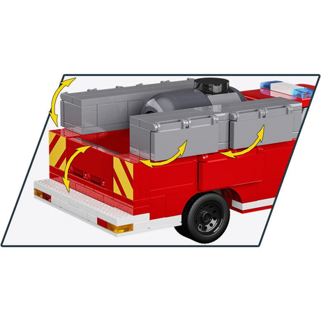 Cobi ram 3500 - fire truck constructiespeelgoed (schaal 1:35)