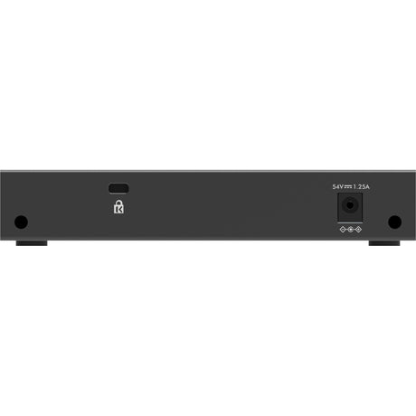 Netgear 5-port poe+ gigabit ethernet soho unmanaged switch (gs305p) (zwart)