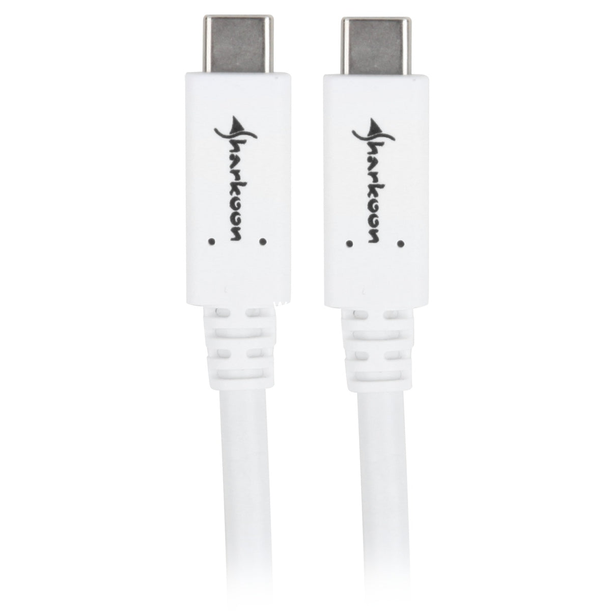 Sharkoon usb-c 3.2 gen 2 kabel (wit, 1 meter)