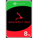 Seagate ironwolf pro 8 tb harde schijf (st8000nt001, sata 600, 24 7)