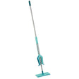 Leifheit picobello vloerwisser s micro duo met steel - 27 cm wisbreedte - turqouise - grijs