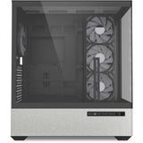 Sharkoon ak7 argb midi tower behuizing (zwart | 2x usb-a | 1x usb-c | rgb | tempered glass)