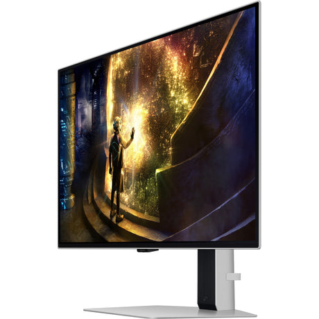 Samsung odyssey oled g6 g61sd 27 gaming monitor (zilver, 1x displayport, 2x hdmi, 2x usb-a, 240 hz)