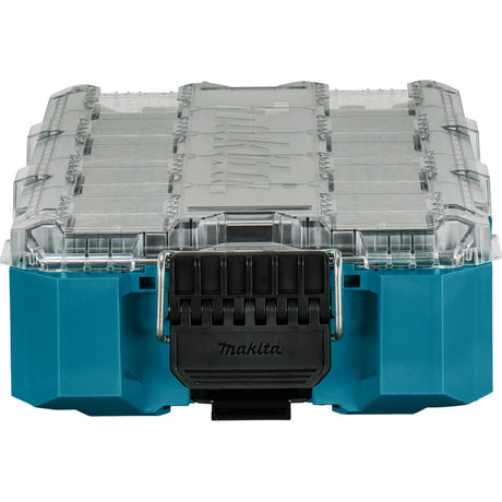 Makita maktrak organizer medium p-91045 gereedschapsbox (blauw zwart)