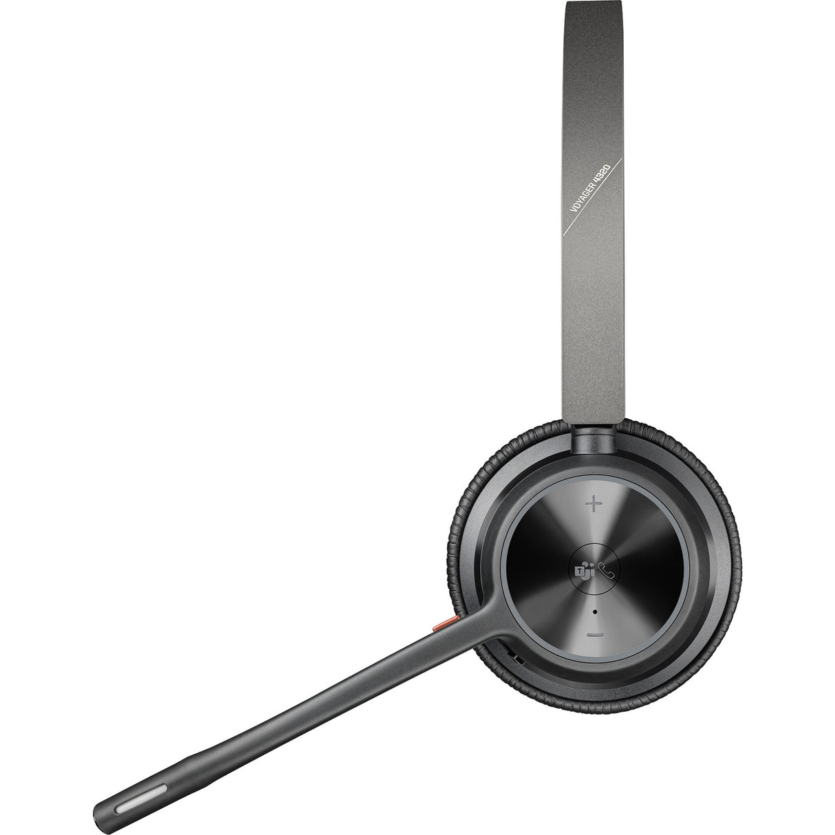 Hp poly voyager 4320-m - teams certified on-ear headset (incl. bt700 dongle + oplaadstatief)