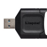 Kingston mobilelite plus sd reader kaartlezer (zwart, usb 3.2 gen 1)