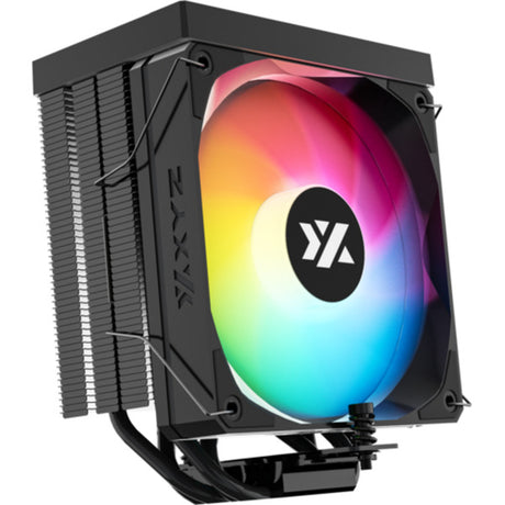 Xyz pc gear thermax 4 pulsar a-rgb cpu-koeler (zwart, argb, pwm)