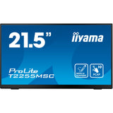 Iiyama prolite t2255msc-b1 21.5 monitor (zwart, hdmi, displayport, 2x usb-a)