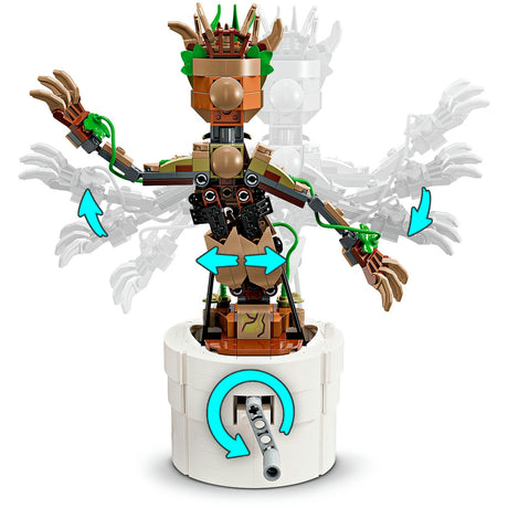 Lego marvel - dansende groot constructiespeelgoed (76297)