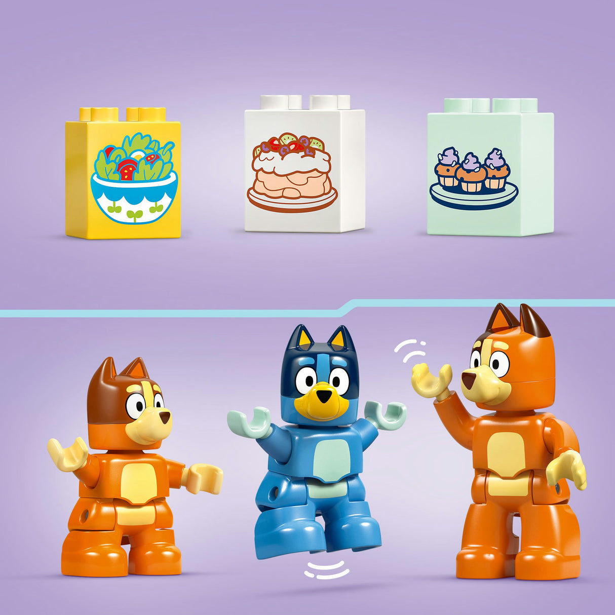 Lego ® duplo® bluey: huis van bluey en haar familie met geheugenspel - 10459