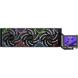 Xyz pc gear hydroview aio 360 waterkoeling (zwart, argb, pwm)