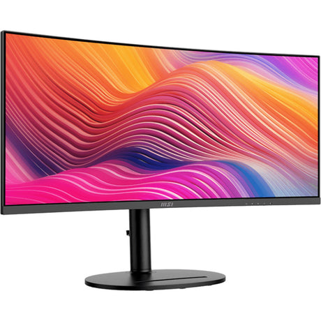 Msi modern md342cqp 34 ultrawide monitor (zwart, 1x displayport, 2x hdmi, 1x usb-c, 2x usb-a, 120 hz)