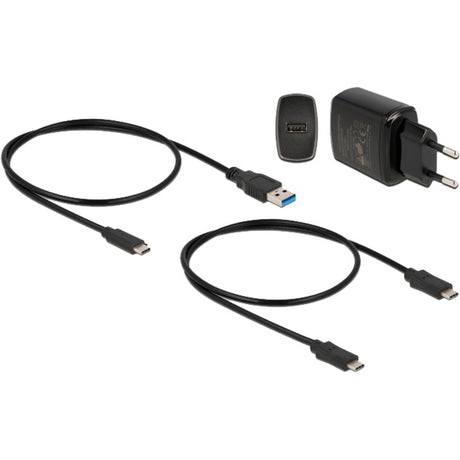 Delock m.2 docking station voor 2x m.2 sata ssd (zwart)