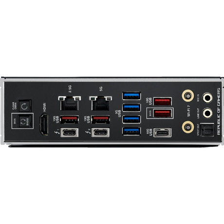 Asus rog maximus z890 hero socket 1851 moederbord (zwart, raid, 2.5gb-lan, 5gb-lan, wi-fi 7, bt, sound, atx)