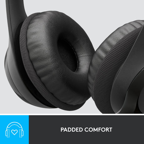 Logitech usb headset h390 on-ear (zwart, retail)