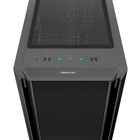 Deepcool cg540 midi tower behuizing (zwart | 2x usb-a | window)