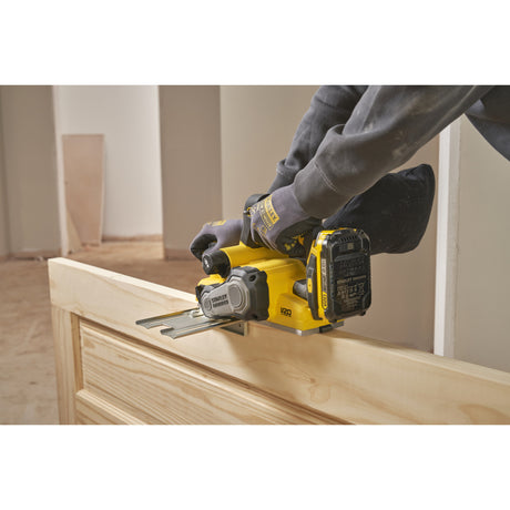 Stanley fatmax v20 18v brushless elektrische schaafmachine (zwart geel, accu en oplader niet inbegrepen)