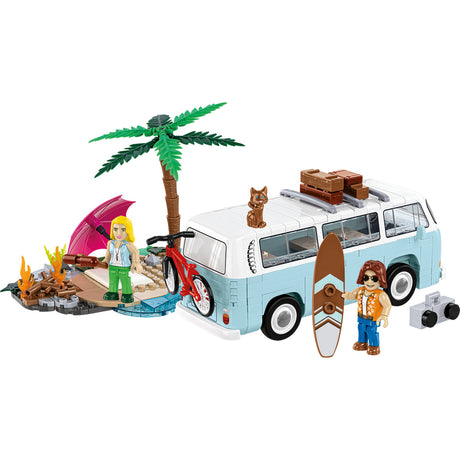 Cobi volkswagen t2a kombi constructiespeelgoed (schaal 1:35)