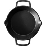 The windmill skillet s met 2 handvatten bak- braadpan (zwart, ø 16 cm)