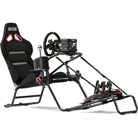 Next level racing gt lite pro foldable racing simulator (zwart)