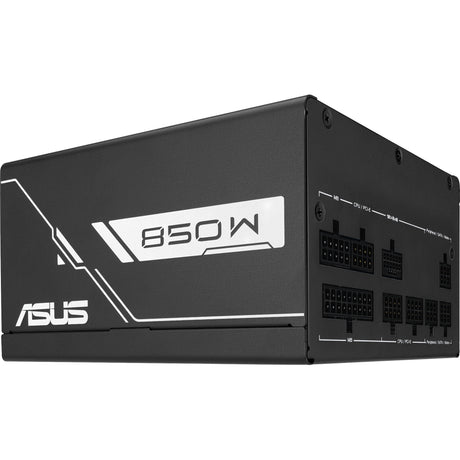 Asus prime gold black edition modulaire 850 watt voeding (zwart, 1x 12v-2x6, 3x pcie)