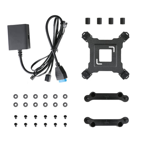 Antec vortex view 360 waterkoeling (zwart)