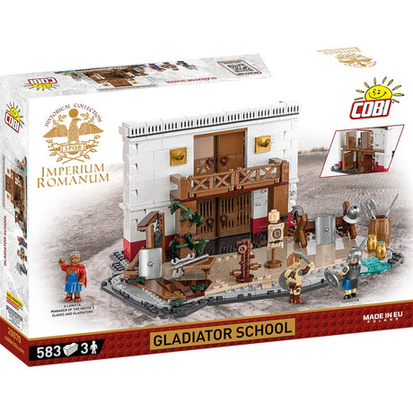 Cobi imperium romanum - gladiatorenschool constructiespeelgoed