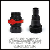 Einhell flutset ge-dp 7535 n ll eco vuilwaterpomp dompel- en drukpompen (rood zwart)
