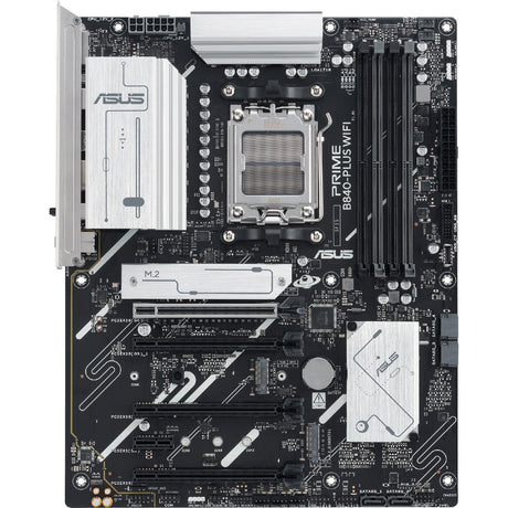 Asus prime b840-plus wifi socket am5 moederbord (raid, 2.5 gbe-lan, wi-fi 6e, bt, sound, atx)
