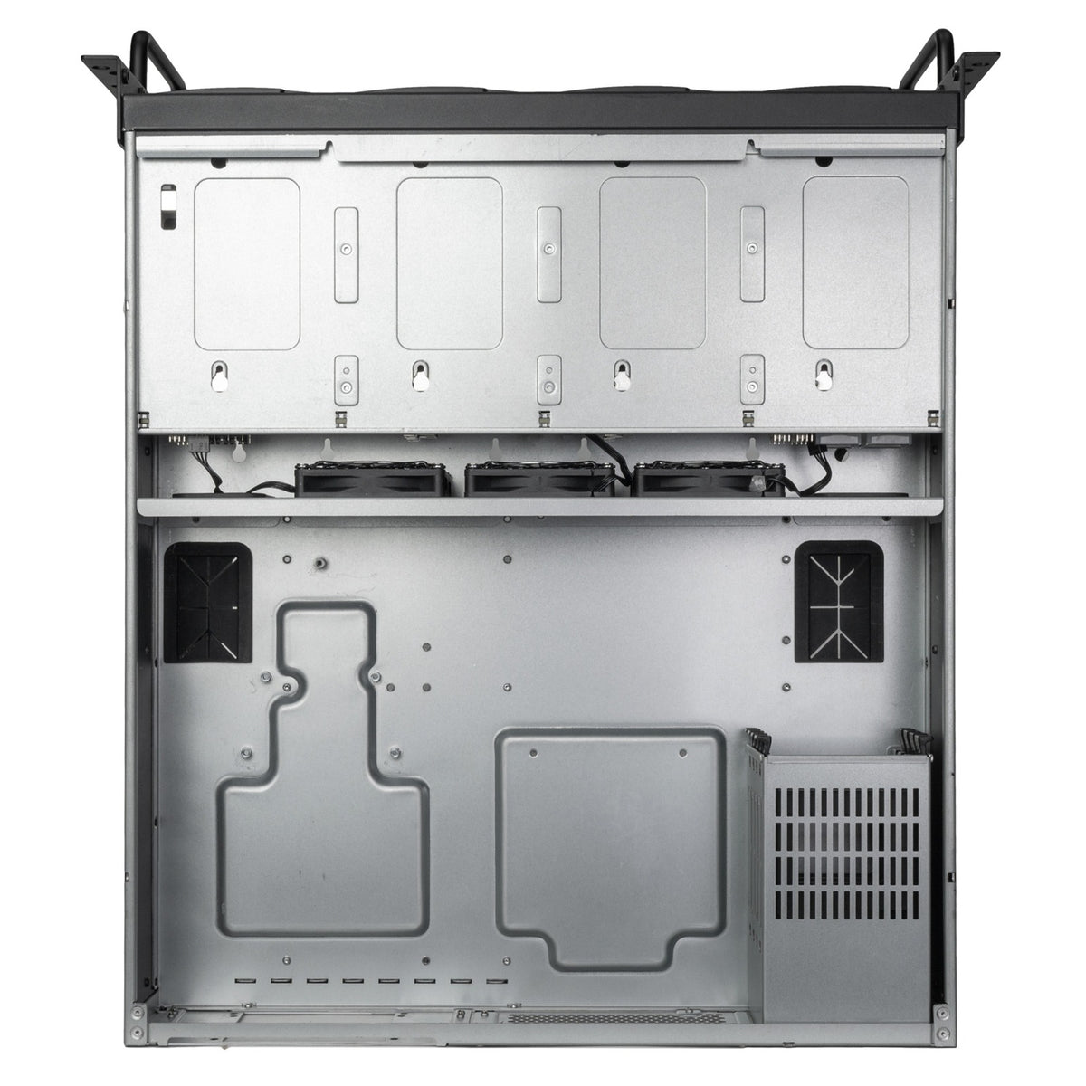 Silverstone rm61-312, rack, serverbehuizing (zwart | 6u)