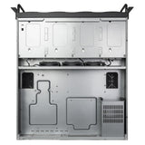 Silverstone rm61-312, rack, serverbehuizing (zwart | 6u)