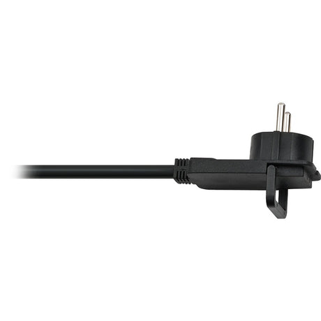 Brennenstuhl comfort-line plus, 6-voudige stekkerdoos stekkerdoos (zwart, met platte stekker, 2m h05vv-f 3g1.5)