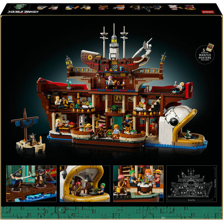 Lego ® one piece het drijvende restaurant baratie - 75640
