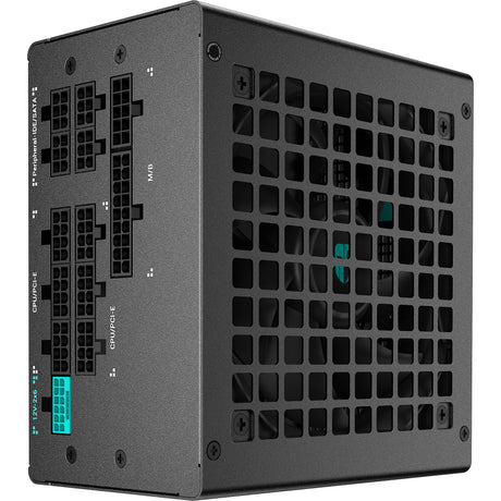 Deepcool gamerstorm pq1000g 1000 watt voeding (zwart, 1x 12v-2x6)