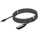 Club 3d usb 3.2 gen1 actieve repeaterkabel (zwart, 5 meter)