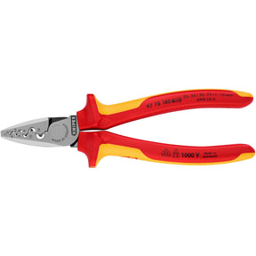 Knipex 97 78 180 krimptang voor adereindhulzen - vde - 185 mm