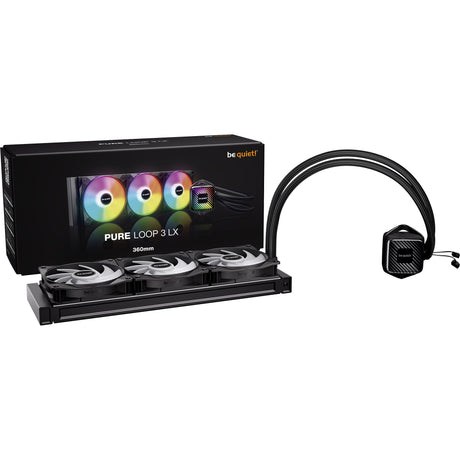 Be quiet! pure loop 3 lx 360 waterkoeling (zwart, pwm)