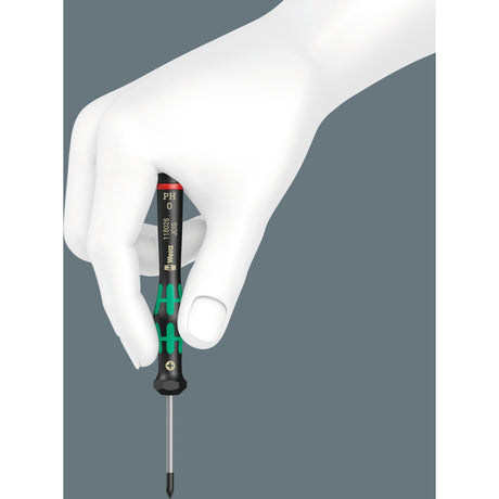 Wera 2067 6 elektronica torx bo schroevendraaierset + rek (zwart groen, 6-delig)