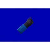 Kingston datatraveler exodia m 64 gb usb-stick (blauw zwart, usb-a 3.2 gen 1)